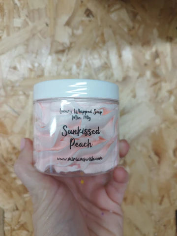 Sunkissed Peach Whipped Soap