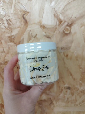 Citrus Zest Whipped Soap