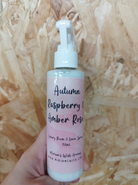 Autumn Raspberry & Amber Rose Room Spray