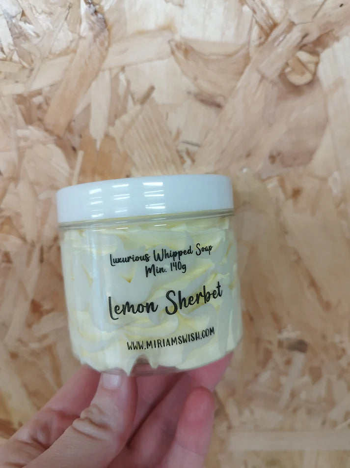 Lemon Sherbet Whipped Soap